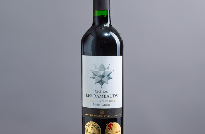 BORDEAUX SUPÉRIEUR<br>
AOP Château Les Rambauds