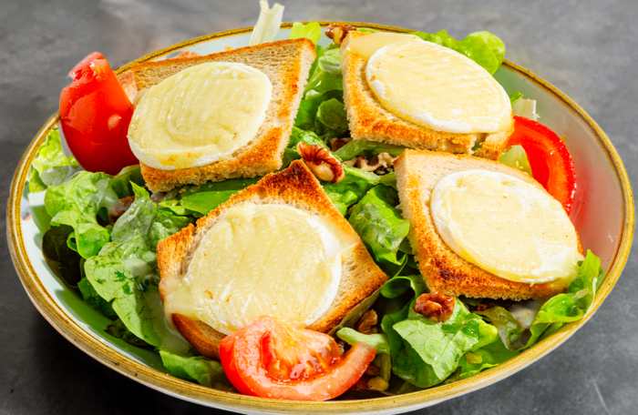 SALADE CHÈVRE CHAUD