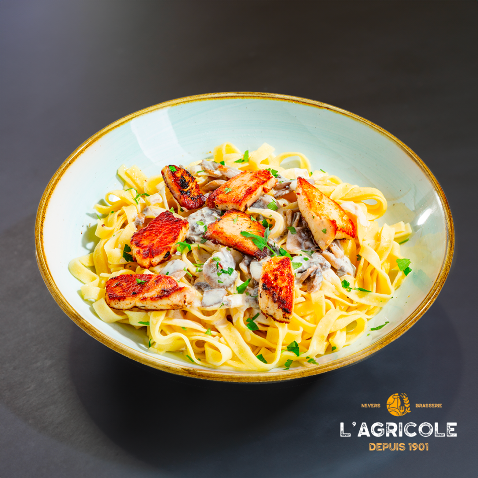 Tagliatelles au poulet