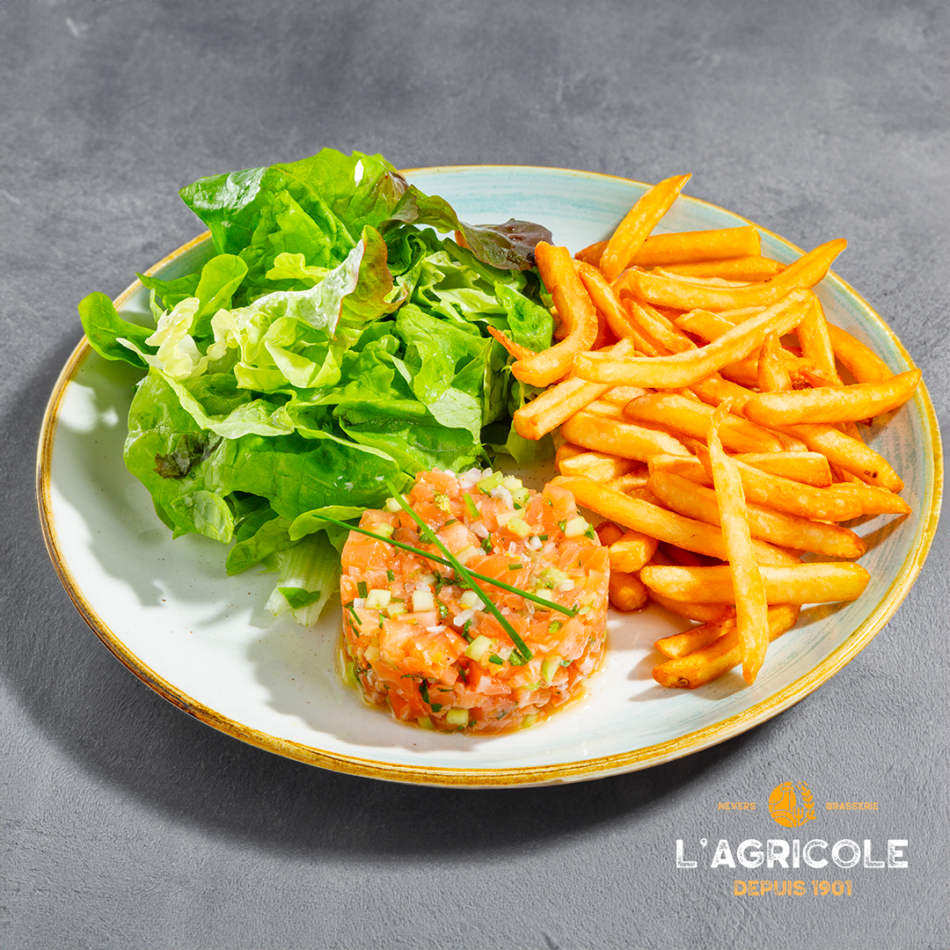 Tartare de saumon