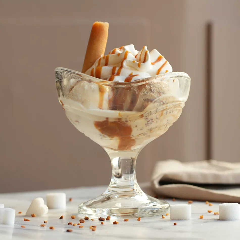 Coupe glacée Crème brûlée