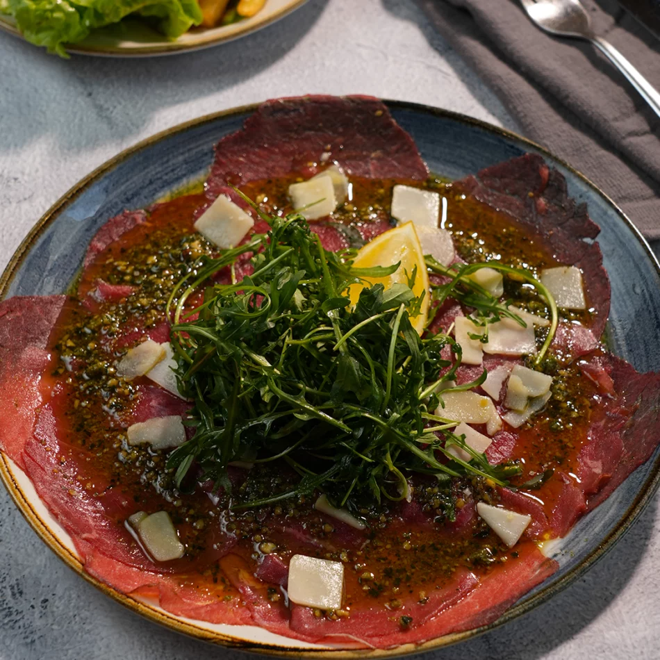 Carpaccio de bœuf