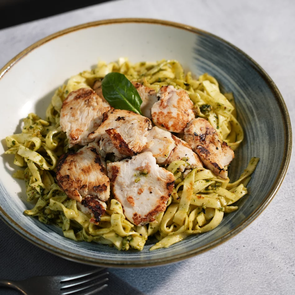 Tagliatelles au poulet