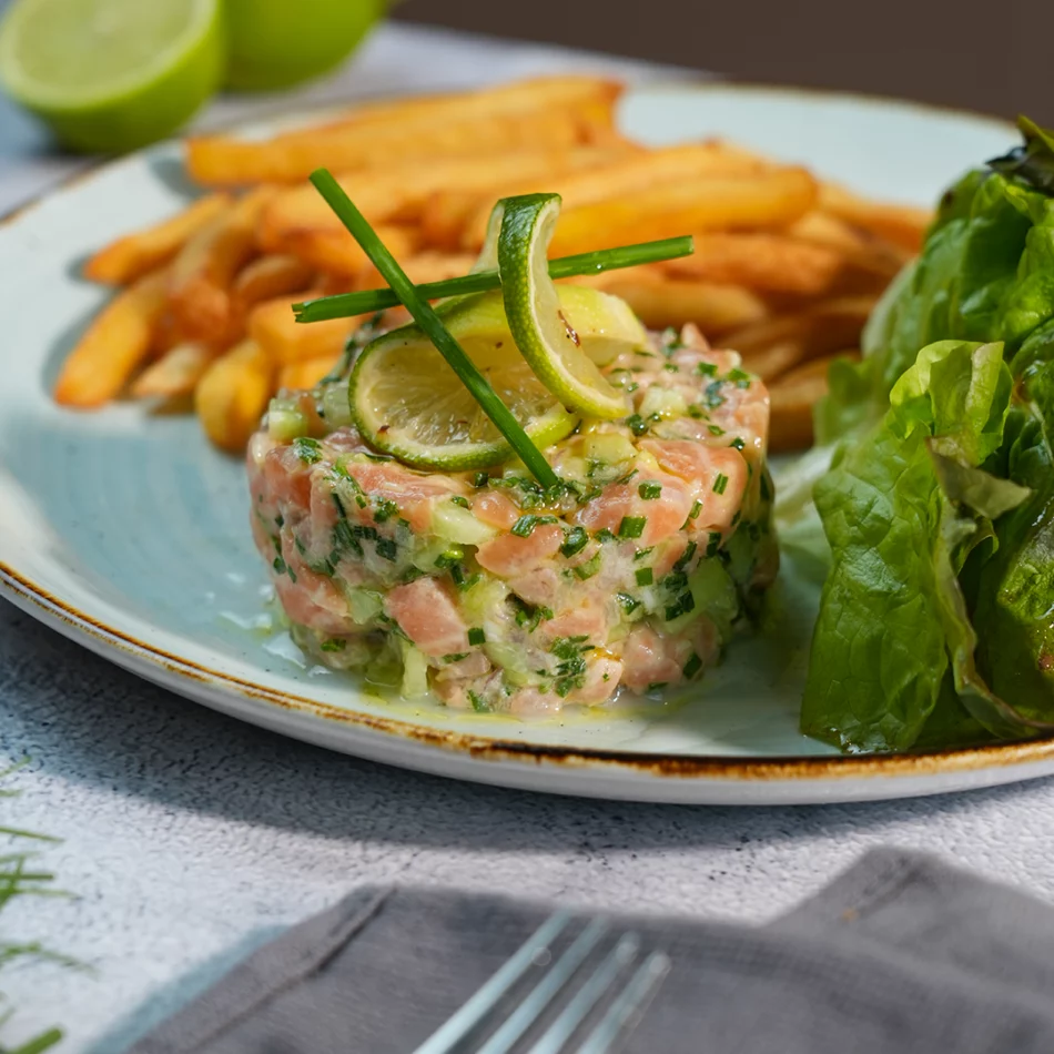 Tartare de saumon