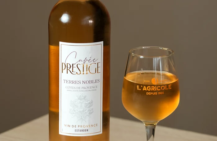 CÔTES DE PROVENCE AOP <br>
Terres Nobles Cuvée Prestige 
